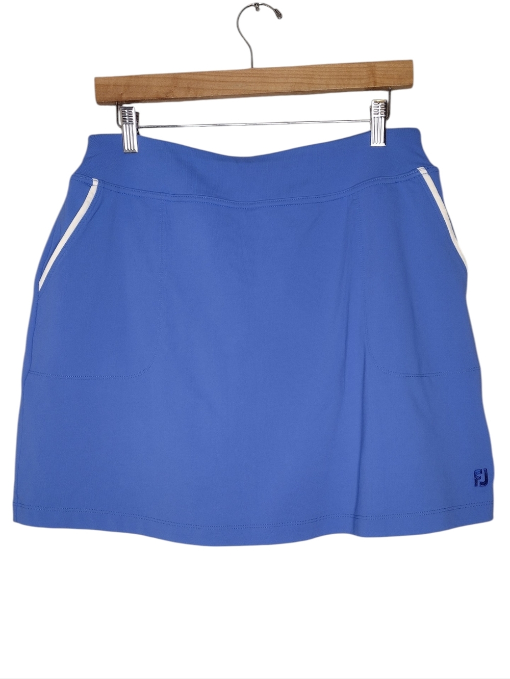 FootJoy Royal Blue White Outdoors Athletic Golf Skort Sz L